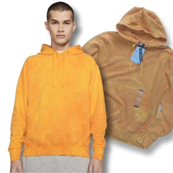 Nike Sportswear Men’s Tie Dye French Terry Pullover Hoodie DD9766-739 Small - Picture 2 of 16